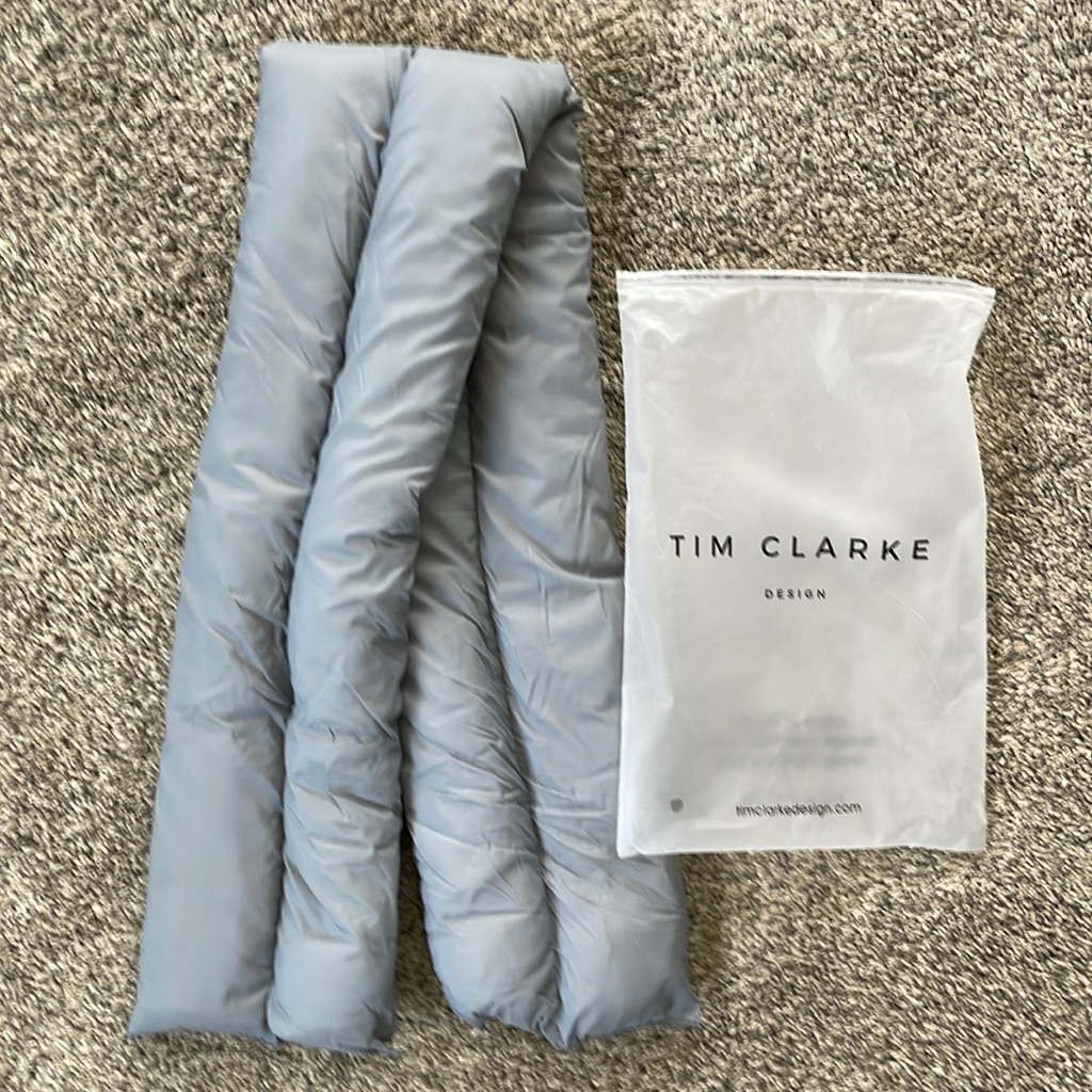 Brand New Never Worn Tim Clarke Puffer Scarf